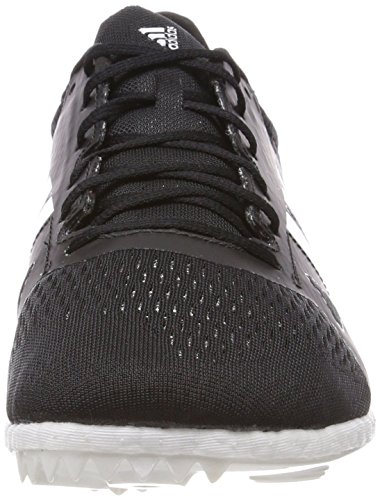 Adidas Adizero MD, Zapatillas de Atletismo Unisex Adulto, Negro (Negbás/Ftwbla/Naalre 000), 41 1/3 EU