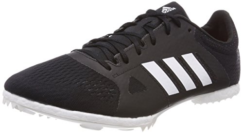 Adidas Adizero MD, Zapatillas de Atletismo Unisex Adulto, Negro (Negbás/Ftwbla/Naalre 000), 41 1/3 EU
