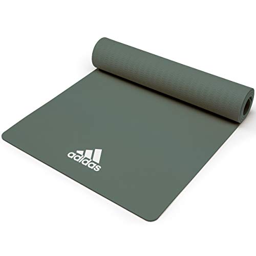 adidas ADYG-10100RG Colchonetas de Yoga, Adultos Unisex, Raw Verde, 8 mm