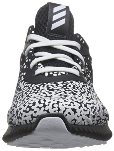 adidas Alphabounce 1 J, Zapatillas de Running Unisex Adulto, Negro (Core Black/White/Core Black 0), 36 EU