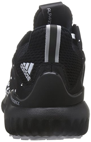 adidas Alphabounce 1 J, Zapatillas de Running Unisex Adulto, Negro (Core Black/White/Core Black 0), 36 EU