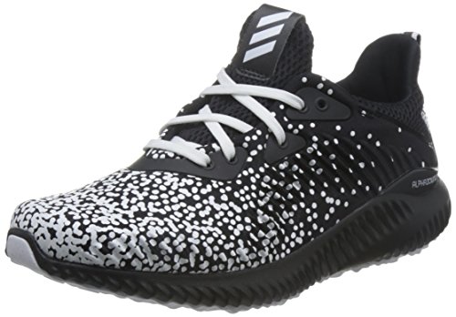 adidas Alphabounce 1 J, Zapatillas de Running Unisex Adulto, Negro (Core Black/White/Core Black 0), 36 EU