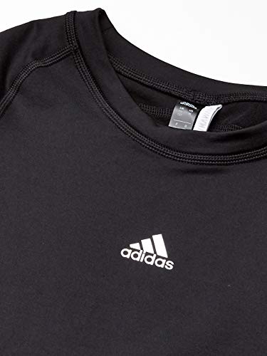 adidas Alphaskin - Camiseta de Manga Larga para niño, Fútbol Alphaskin Sport Camiseta de Manga Larga para Entrenamiento, Niños, Color Negro, tamaño XL