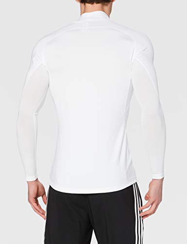 adidas Alphaskin Climawarm Suéter De Manga Larga, Blanco, L Hombre