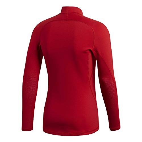 adidas Alphaskin Longsleeve Warm Camiseta De Compresión, Hombre, Power Red, S adidas Alphaskin Longsleeve Warm Camiseta De Compresión, Hombre, Power Red, S
