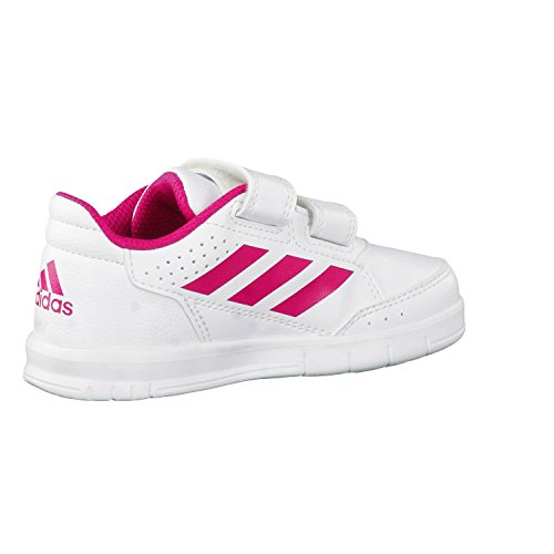 adidas Altasport CF I, Zapatillas Unisex niños, Blanco Footwear White Bold Pink Footwear White 0, 20 EU