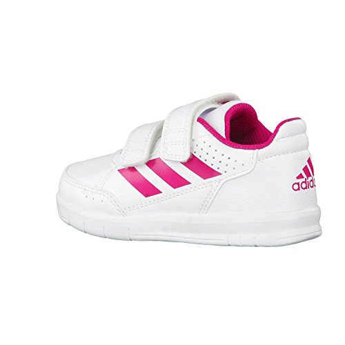 adidas Altasport CF I, Zapatillas Unisex niños, Blanco Footwear White Bold Pink Footwear White 0, 20 EU