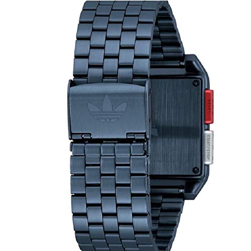 Adidas Archive_M1 - Reloj de 36 mm, color azul marino, negro, plateado, rojo Z013041-00
