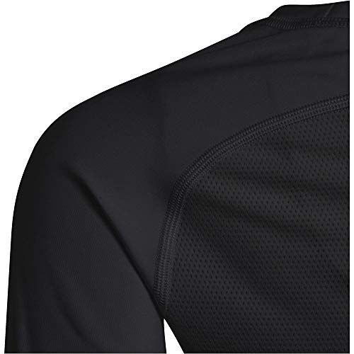adidas Ask LS tee Y Camiseta de Manga Larga, Niños, Black, 1314 adidas Ask LS tee Y Camiseta de Manga Larga, Niños, Black, 1314