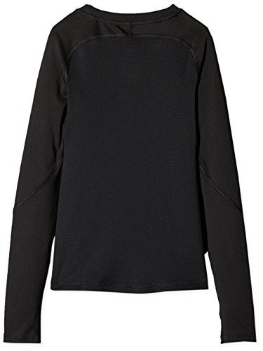 adidas Ask LS tee Y Camiseta de Manga Larga, Niños, Black, 1314 adidas Ask LS tee Y Camiseta de Manga Larga, Niños, Black, 1314