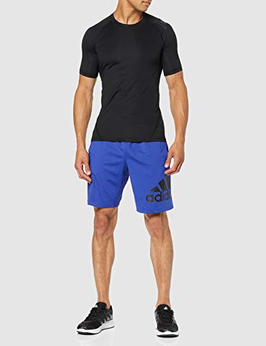 adidas Ask SPR tee SS T-Shirt, Hombre, Black, S