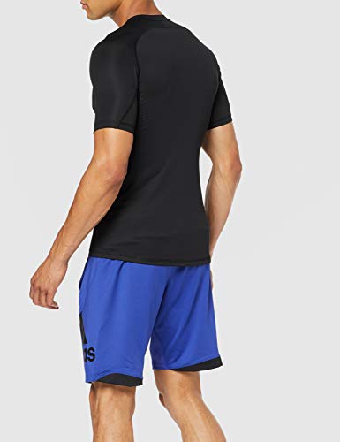 adidas Ask SPR tee SS T-Shirt, Hombre, Black, S