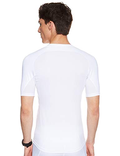 adidas Ask SPR tee SS T-Shirt, Hombre, White, L