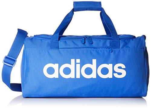 adidas B Linear Core Bolsa de Deporte Pequeña, Unisex Adulto, Azul (True Blue/True Blue/White), Talla única adidas B Linear Core Bolsa de Deporte Pequeña, Unisex Adulto, Azul (True Blue/True Blue/White), Talla única
