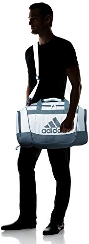 adidas Bolso Deportivo Unisex Defender III tamaño pequeño, Color Azul Cielo, Dos Tonos/Azul Legado, pequeño