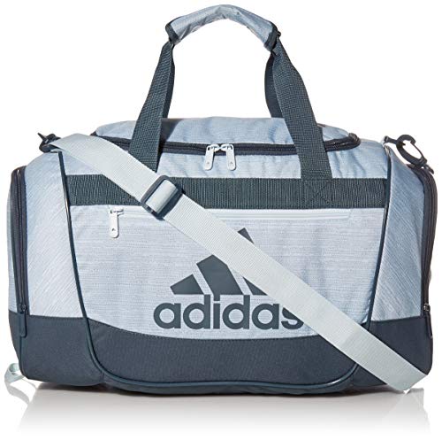 adidas Bolso Deportivo Unisex Defender III tamaño pequeño, Color Azul Cielo, Dos Tonos/Azul Legado, pequeño