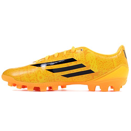 adidas Bota F10 TRX AG Messi Solar gold-Negra Talla 8 UK adidas Bota F10 TRX AG Messi Solar gold-Negra Talla 8 UK