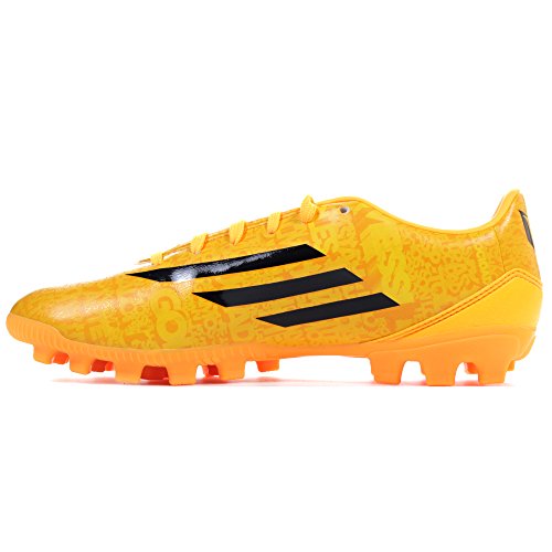 adidas Bota F10 TRX AG Messi Solar gold-Negra Talla 8 UK