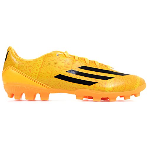 adidas Bota F10 TRX AG Messi Solar gold-Negra Talla 8 UK