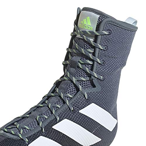 adidas Box Hog 3 - Botas de boxeo, color azul marino, color Azul, talla 46 2/3 EU