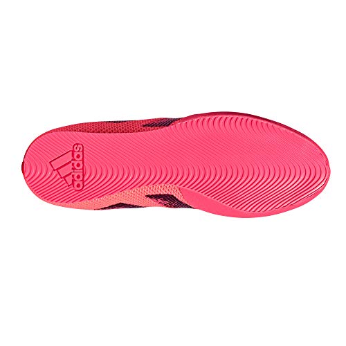 adidas Box Hog 3 - Botas de boxeo (talla 44), color rosa y negro