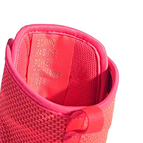 adidas Box Hog 3 - Botas de boxeo (talla 44), color rosa y negro adidas Box Hog 3 - Botas de boxeo (talla 44), color rosa y negro