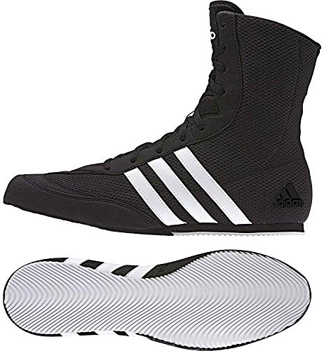 adidas Box Hog.2, Zapatillas de Deporte Hombre, Negro (Core Black/FTWR White/Core Black Core Black/FTWR White/Core Black), 44 2/3 EU