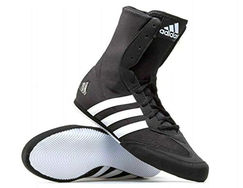 Adidas Boxschuh Box Hog 2, Calzado de Boxeo Para Hombre, Negro, 39 1/3 EU