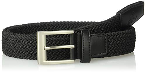 adidas Braided Stretch Belt Cinturón, Hombre, Negro, L/XL
