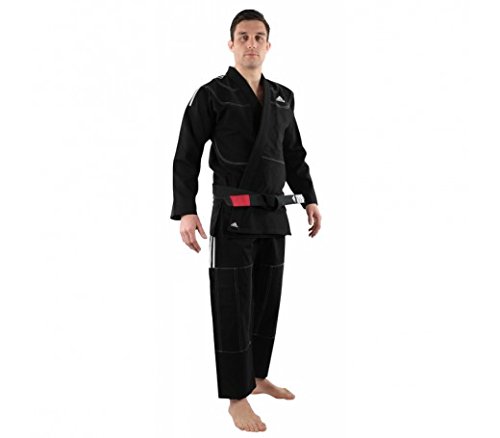 adidas Challenge 2.0 BJJ/Jiu Jitsu/Gi/Kimono/Selección de colores/Tamaño a elegir (negro, A1 (160 cm - 170 cm)