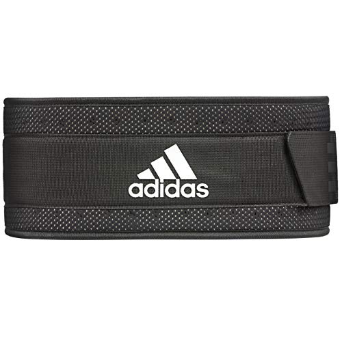 adidas Cinturón de Levantamiento de Pesas Performance, Unisex-Adult, Negro, L (36.5-41.5" Cintura)