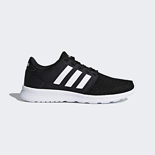 Adidas Cloudfoam Qt Racer, Zapatillas Mujer, Negro (Core Black/Footwear White/Carbon 0), 38 2/3 EU Adidas Cloudfoam Qt Racer, Zapatillas Mujer, Negro (Core Black/Footwear White/Carbon 0), 38 2/3 EU