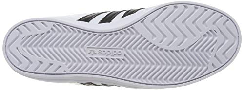 adidas Coast Star, Zapatillas Hombre, Blanco (Footwear White/Core Black/Footwear White 0), 43 1/3 EU