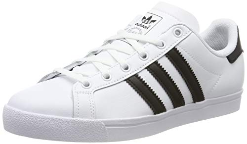 adidas Coast Star, Zapatillas Hombre, Blanco (Footwear White/Core Black/Footwear White 0), 43 1/3 EU