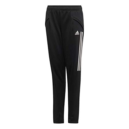 adidas Condivo 20 Track Pants Pantalón, Niños, Negro (Black/White), 152