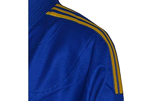 adidas Contest 2.0 BJJ/IBJJF - Traje brasileño Jiu Jitsu/Gi/Kimono/Sur/color/Tamaño a elegir (azul, A2,5 (175 cm - 185 cm)