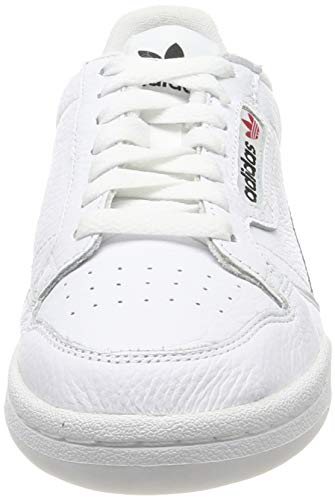Adidas Continental 80, Zapatillas de Gimnasia Hombre, Blanco (FTWR White/Scarlet/Collegiate Navy FTWR White/Scarlet/Collegiate Navy), 45 1/3 EU Adidas Continental 80, Zapatillas de Gimnasia Hombre, Blanco (FTWR White/Scarlet/Collegiate Navy FTWR White/Scarlet/Collegiate Navy), 45 1/3 EU