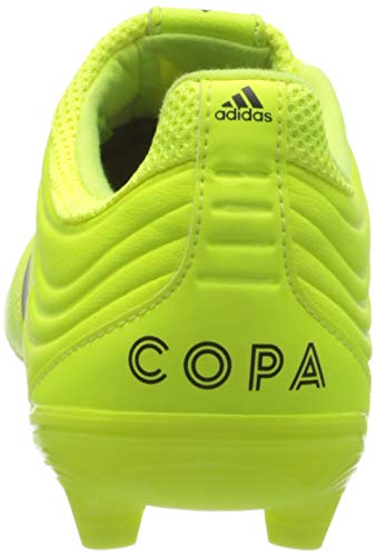 adidas Copa 19.3 FG, Zapatillas de Fútbol para Hombre, Jaune Fluo Noir Jaune Fluo, 42 2/3 EU