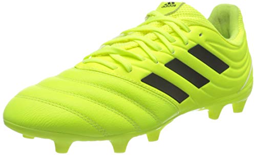 adidas Copa 19.3 FG, Zapatillas de Fútbol para Hombre, Jaune Fluo Noir Jaune Fluo, 42 2/3 EU