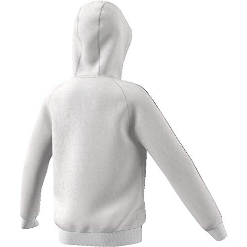 adidas Core 18 Hoody Sudadera con Capucha, Niños, White/Black, 164