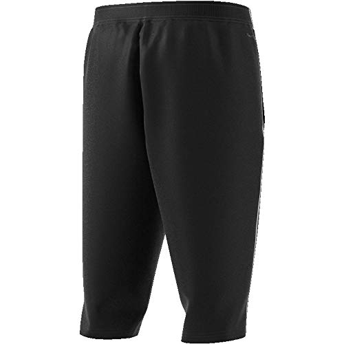 Adidas CORE18 3/4 PNT Sport trousers, Hombre, Black/ White, M Adidas CORE18 3/4 PNT Sport trousers, Hombre, Black/ White, M