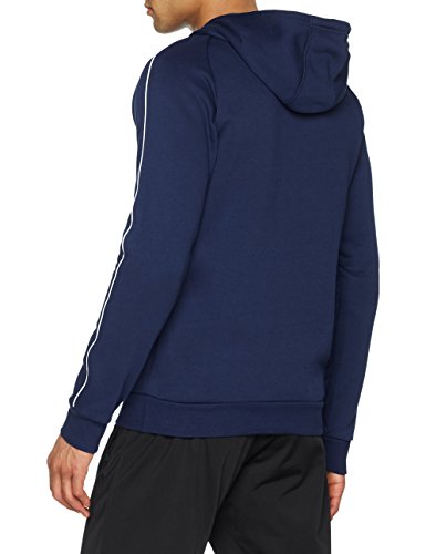 adidas CORE18 Hoody Sudadera con Capucha, Hombre, Azul (Azul/Blanco), M