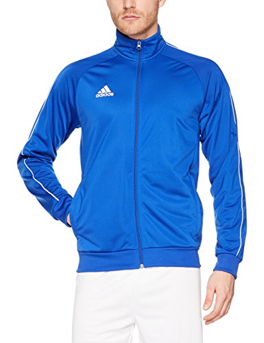 adidas Core18 PES Jkt Chaqueta, Hombre, Azul (Bold Blue/White), M adidas Core18 PES Jkt Chaqueta, Hombre, Azul (Bold Blue/White), M