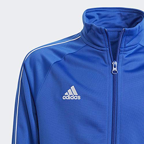 adidas CORE18 PES JKTY Sudadera con Cremallera, Unisex Niños, Azul (Azul Claro/Blanco), 140