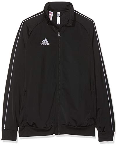 adidas CORE18 PES JKTY Sudadera con Cremallera, Unisex NiƱos, Negro (Black/White), 152 adidas CORE18 PES JKTY Sudadera con Cremallera, Unisex NiƱos, Negro (Black/White), 152