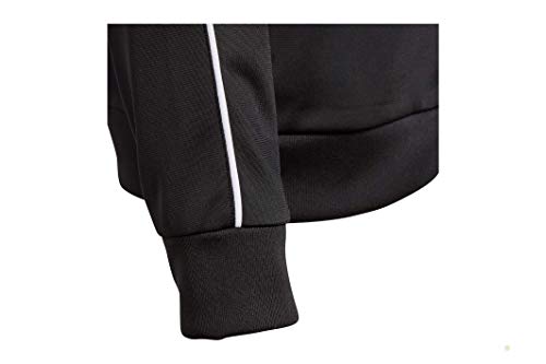 adidas CORE18 PES JKTY Sudadera con Cremallera, Unisex Niños, Negro (Black/White), 164 adidas CORE18 PES JKTY Sudadera con Cremallera, Unisex Niños, Negro (Black/White), 164
