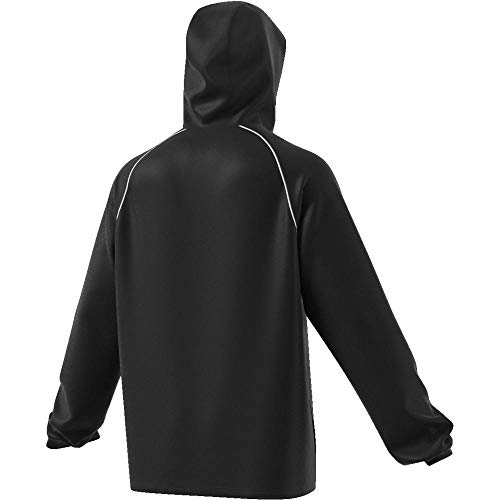 adidas CORE18 RN JKT Chaqueta Deportiva, Hombre, Negro (Black/White), M adidas CORE18 RN JKT Chaqueta Deportiva, Hombre, Negro (Black/White), M