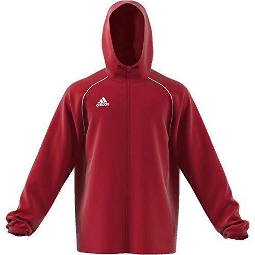 adidas CORE18 RN JKT Jacket, Hombre, Power Red/White, M adidas CORE18 RN JKT Jacket, Hombre, Power Red/White, M