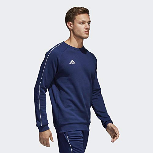 Adidas CORE18 SW Top Sudadera, Hombre, Azul (Azul/Blanco), XL Adidas CORE18 SW Top Sudadera, Hombre, Azul (Azul/Blanco), XL