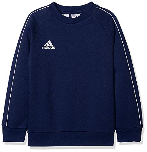 adidas CORE18 SW Top Y Sudadera, Unisex NiƱos, Azul (Dark Blue/White), 164 adidas CORE18 SW Top Y Sudadera, Unisex NiƱos, Azul (Dark Blue/White), 164